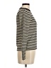 MNG Stripes Ivory Turtleneck Sweater Size M - photo 4