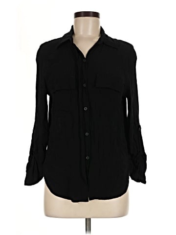 Porridge Long Sleeve Button-Down Shirt (view 1)