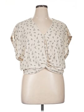 Sweet Rain Short Sleeve Blouse