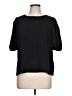 Elodie Black Short Sleeve Blouse Size L - photo 1
