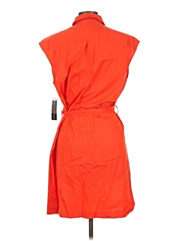 Donna Morgan Sleeveless Button-Down Shirt (view 2)