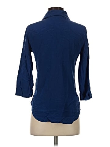 Rory Beca 3/4 Sleeve Silk Top (view 2)