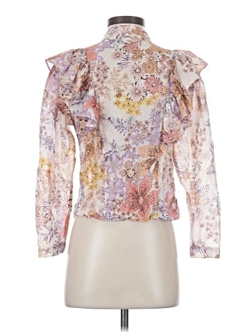 Olivaceous Long Sleeve Blouse (view 2)