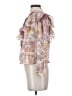 Olivaceous 100% Cotton Ivory Long Sleeve Blouse Size S - photo 5