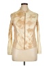 Apanage Collection 100% Elastane Metallic Gold Jacket Size 16 - photo 1