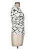 Shein Ivory Short Sleeve Top Size 6 - photo 4