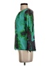 J.Crew 100% Polyester Green 3/4 Sleeve Blouse Size 2 - photo 5
