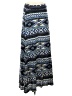 Unbranded Print Blue Casual Skirt Size S (estimated) - photo 1