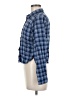 Gap Plaid Blue Long Sleeve Button-Down Shirt Size Med Petite - photo 5