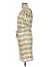 Nurture Stripes Yellow Casual Dress Size M - photo 5