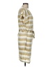 Nurture Stripes Yellow Casual Dress Size M - photo 4