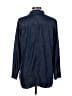 Chico's 100% Lyocell Blue Long Sleeve Button-Down Shirt Size Med (1) - photo 2