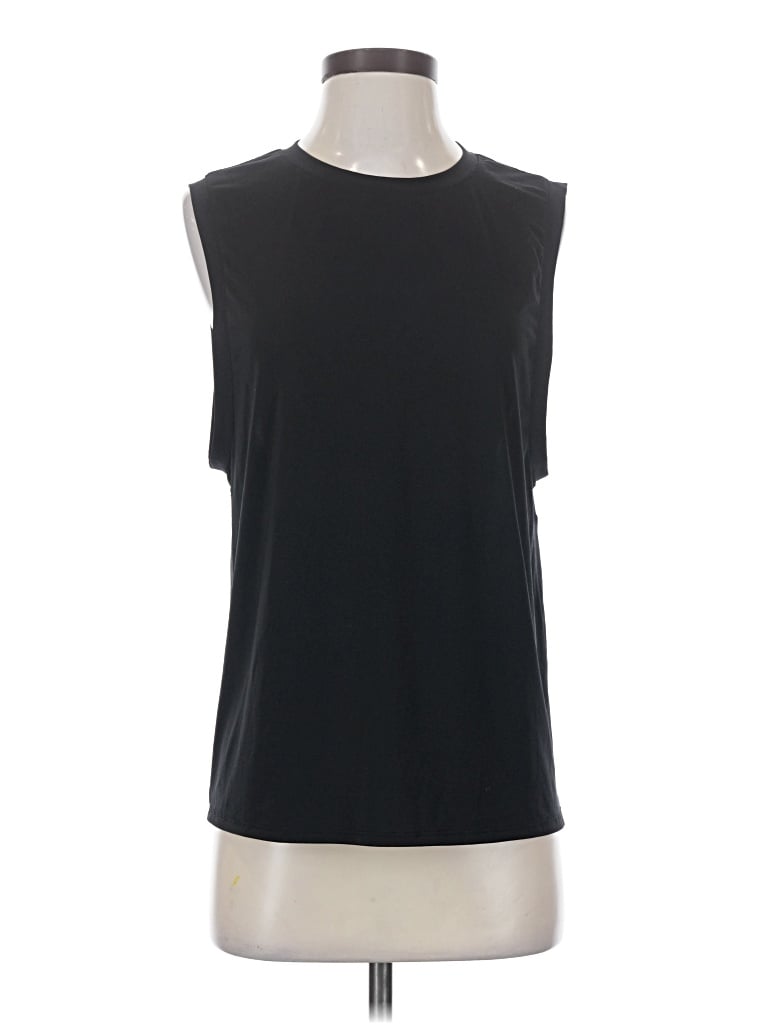 Pre-owned Fabletics Sleeveless T-shirt In Black