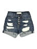 Mudd Blue Denim Shorts Size 1 - photo 1