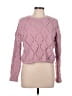 Sincerely Jules 100% Polyester Pink Pullover Sweater Size M - photo 1