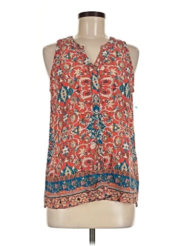 Tolani Sleeveless Silk Top (view 1)
