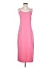 Vila Solid Pink Casual Dress Size 36 - 38 - photo 1