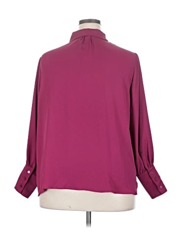 Halogen 3/4 Sleeve Blouse (view 2)