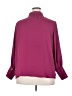 Halogen 100% Polyester Solid Burgundy 3/4 Sleeve Blouse Size 2X - photo 2