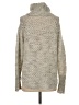 Sanctuary Metallic Silver Turtleneck Sweater Size XS - photo 2
