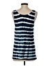 Three Dots 100% Supima Cotton Blue Sleeveless Top Size XS - photo 2