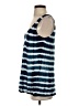 Three Dots 100% Supima Cotton Blue Sleeveless Top Size XS - photo 5