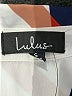 Lulus 100% Polyester Print Ivory Long Sleeve Blouse Size S - photo 7