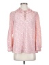 Joie 100% Polyester Pink Long Sleeve Blouse Size XS - photo 1