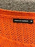 Moon & Madison 100% Acrylic Solid Orange Pullover Sweater Size M - photo 7