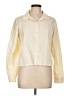 LACAUSA Ivory Long Sleeve Blouse Size L - photo 1
