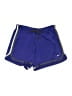 Nike 100% Polyester Color Block Blue Athletic Shorts Size M - photo 1
