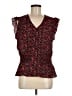 Tommy Hilfiger 100% Polyester Red Sleeveless Blouse Size M - photo 1