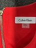 Calvin Klein Color Block Red Cocktail Dress Size 6 - photo 8