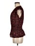 Tommy Hilfiger 100% Polyester Red Sleeveless Blouse Size M - photo 5