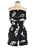 Assorted Brands Graphic Black Romper Size L - photo 1