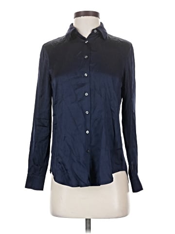 Ann Taylor Long Sleeve Silk Top (view 1)