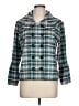 Samuel Dong Plaid Teal Jacket Size L - photo 1