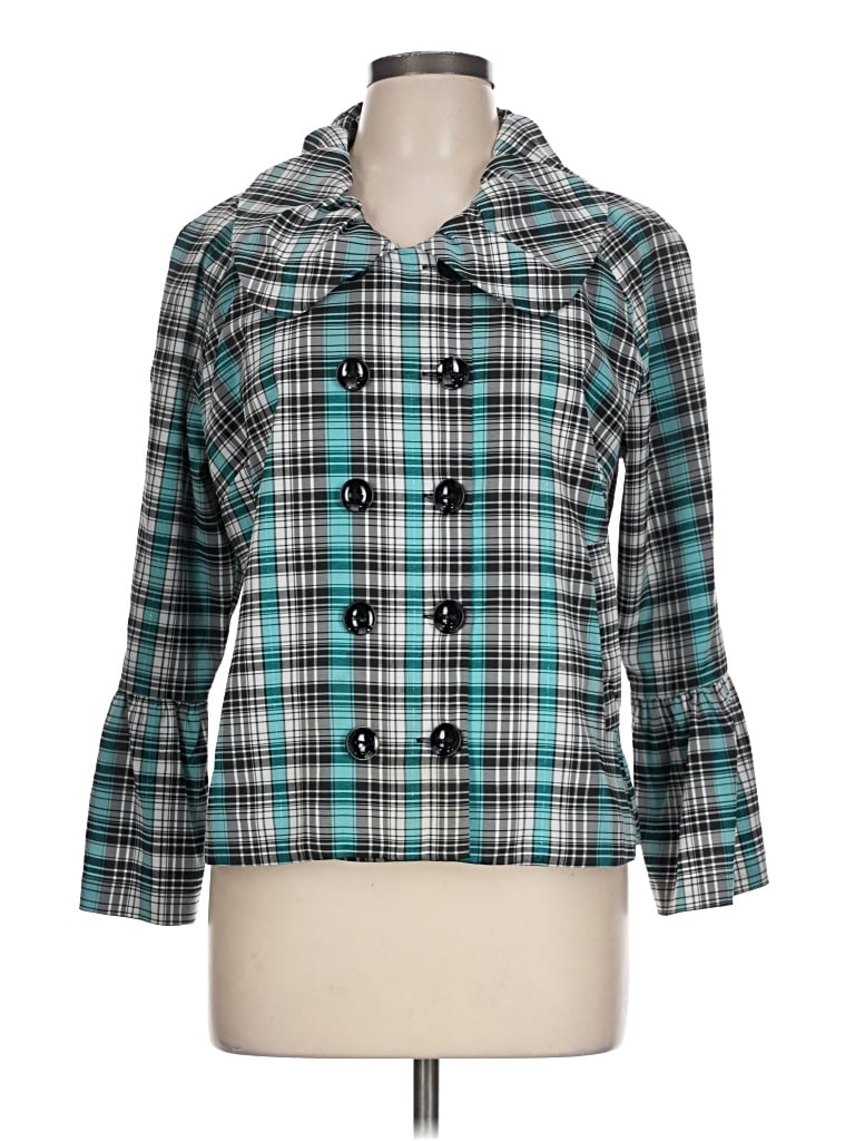 Pre-owned Samuel Dong Jacket In Teal
