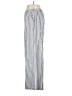 Caslon Stripes Silver Casual Pants Size L - photo 5