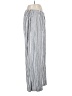 Caslon Stripes Silver Casual Pants Size L - photo 4