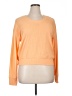 MTA Sport Solid Orange Pullover Sweater Size XL - photo 1