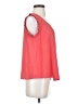 Mine Pink Sleeveless Blouse Size S - photo 4