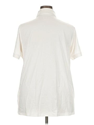 Woman Within Short Sleeve Polo (view 2)