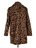 Shein Animal Print Brown Coat Size L - photo 2
