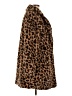 Shein Animal Print Brown Coat Size L - photo 4