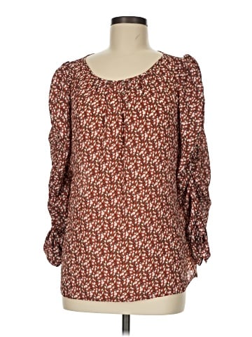 Max Studio 3/4 Sleeve Blouse (view 1)