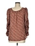 Max Studio 100% Polyester Brown 3/4 Sleeve Blouse Size M - photo 1