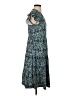 Unbranded Paisley Blue Casual Dress Size S - photo 4
