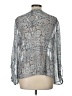 BCBGeneration Gray Long Sleeve Blouse Size L - photo 2