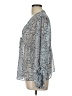 BCBGeneration Gray Long Sleeve Blouse Size L - photo 5